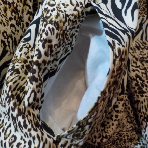 EUC Lightweight Koret Sport Front Zip Animal Print Jacket XL - Picture 14 of 14